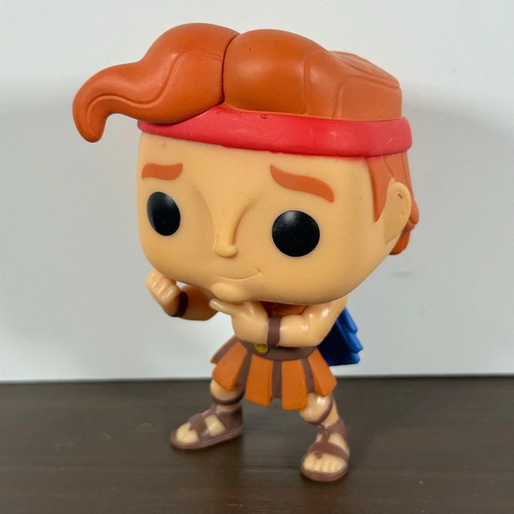 Funko POP Disney Hercules 378 Vinyl Figure OOB Loose Heroic Pose Blue Cape